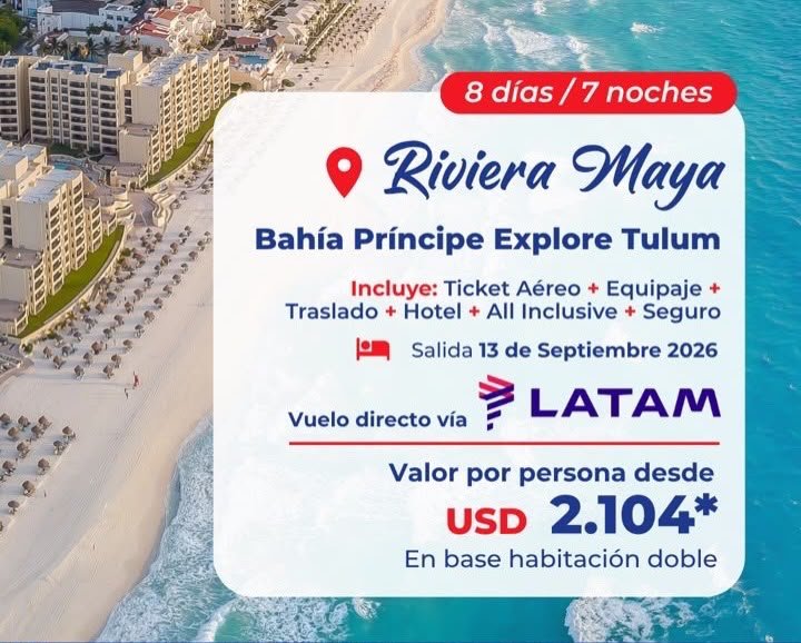 Programa de viaje: Riviera Maya
